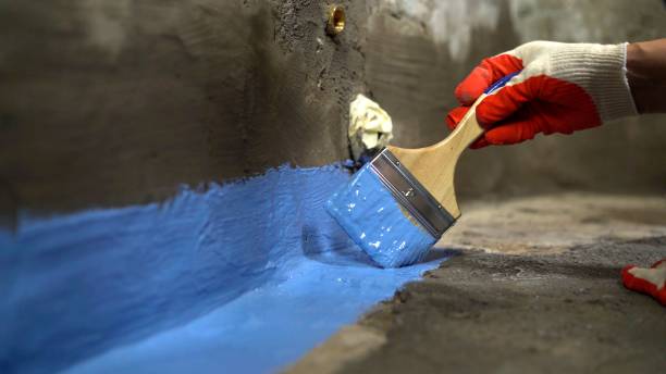 SJ Waterproofing Pros commercial waterproofing team near Clementon, NJ
